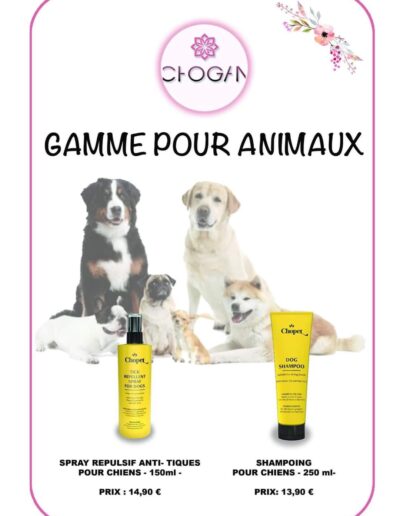 Produits pour animaux Chopet - CHOGAN - Mon petit coin beauté