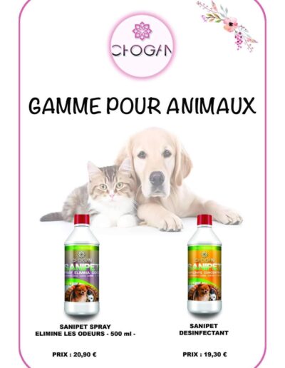 Chopet gamme pour animaux - CHOGAN - Mon petit coin beauté