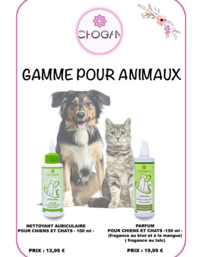 Nettoyant pour animaux - CHOGAN - Mon petit coin beauté